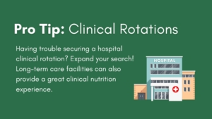 clinical rotation pro tip: don't limit yourself, LTCs count too